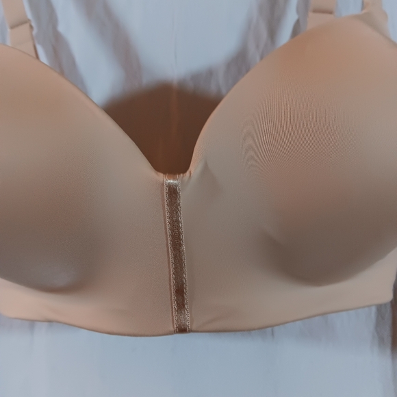 34D Maidenform One Fabulous Fit 2.0 Wireless Womens Bra DM7546 Nude - Picture 5 of 8